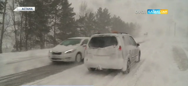 Еліміздің 6 облысында жолдар жабылды