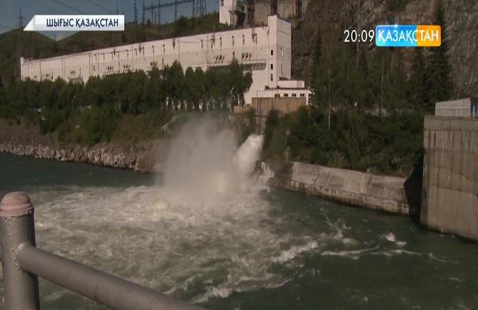 Шығыс Қазақстан облысының Бұқтырма су қоймасындағы су ең жоғары деңгейіне жетті