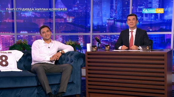 Тәуекел Мүслім «Түнгі студияда» жеке өміріне қатысты сұрақтарға жауап берді 