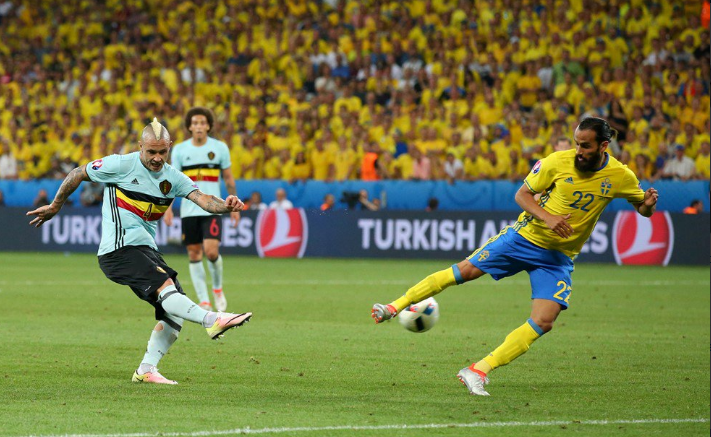 Еуро-2016. Бельгия құрамасы Швецияны 1:0 есебімен ұтты