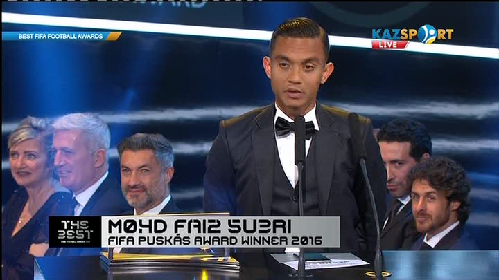 Мохд Фаиз Субри «Ференц Пушкаш» марапаты берілетін үздік гол авторы атанды (ВИДЕО)