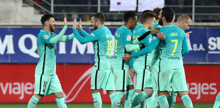 «Барселона» «Эйбарды»  4:0 есебімен ойсырата ұтты