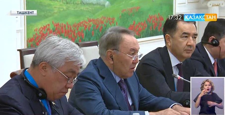 Елбасы Ташкентте ҚХР төрағасымен кездесті