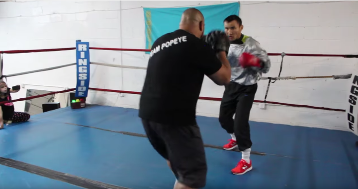 Қанат Исламның Робсон Ассисқа қарсы жекпе-жегі алдындағы жаттығуы (ВИДЕО)