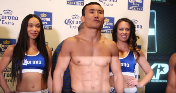  Қанат Ислам мен Робсон Асис салмақ өлшеу рәсімінен өтті (ВИДЕО)