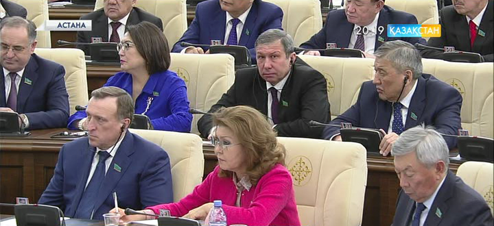 Елбасының қатысуымен Парламент палаталарының бірлескен отырысы өтті