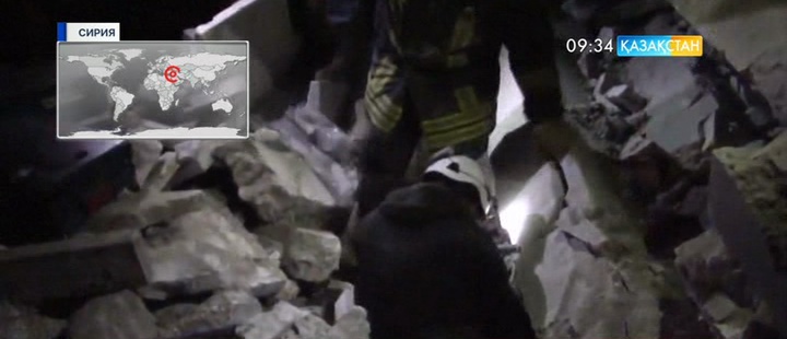 Сирияның әл-Джина ауданында  әуе соққысынан мешіттегі 42 адам опат болды