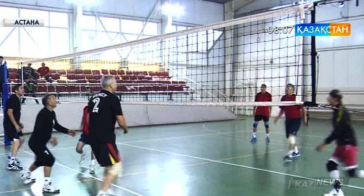 Астанада волейболдан ерлер арасында турнир өтті