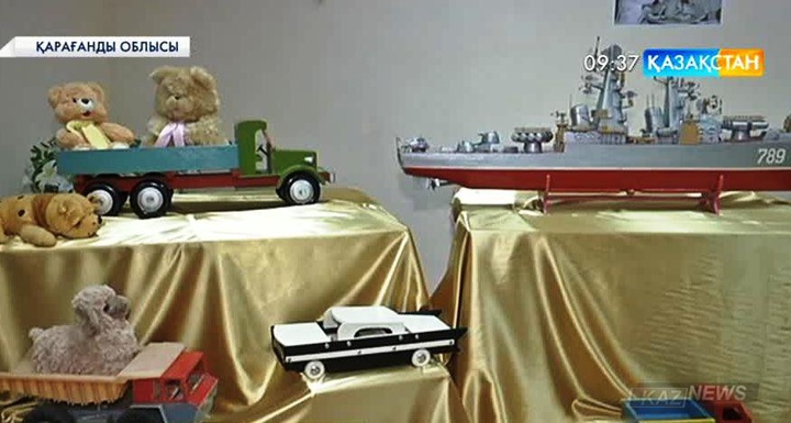 Қарағандыда көне ойыншықтар көрмесі ашылды
