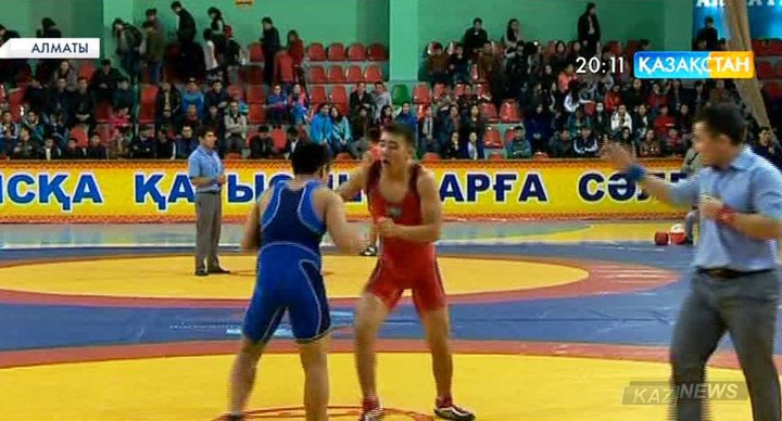 Алматыда грек-рим күресінен республикалық турнир өтті
