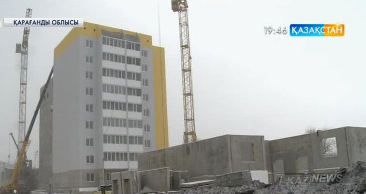 Қарағандылық құрылысшылар 5 айда тоғыз қабатты үй салды