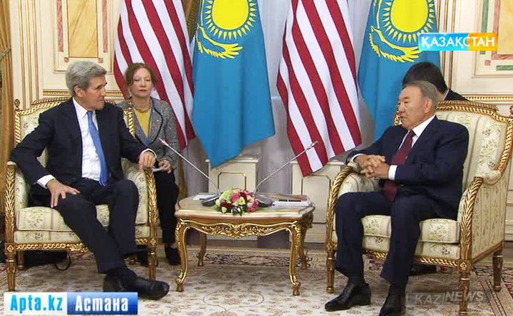 Астанаға АҚШ-тың Мемлекеттік хатшысы Джон Керри келді