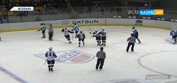 Жоғарғы хоккей лигасында өскемендік команда жеңілді