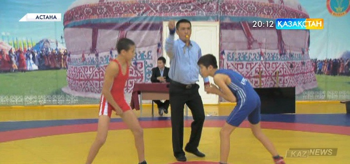 Астанада грек-рим күресінен жасөспірімдер арасында республикалық турнир аяқталды