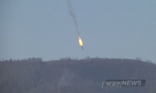 Түркия ресейлік  ұшақты атып түсірді