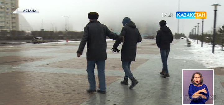 Астанада көктайғақтан  250-ден астам адам зардап шекті