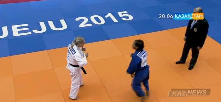 Қазақстан құрамасында күресетін О.Галбадрах Оңтүстік Кореяда өтіп жатқан дзюдодан Гран при жарысында үздік атанды