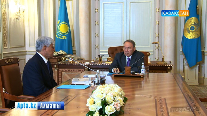 Мемлекет басшысы Алматы облысының әкімі Амандық Баталовты қабылдады