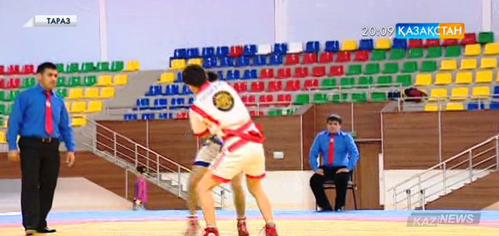 Тараз қаласында қазақ күресінен республикалық турнир ұйымдастырылды
