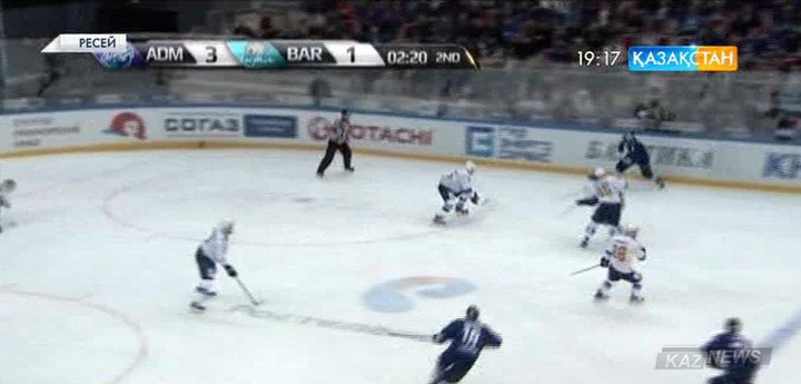 ҚХЛ. «АДМИРАЛ» - «БАРЫС» 6:3