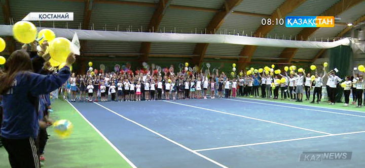 Қостанайда халықаралық талапқа сай жаңа теннис орталығы ашылды