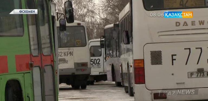 Өскемендегі қоғамдық көліктер бір айда жолаушылар тасымалына қатысты ережені 500 рет бұзған