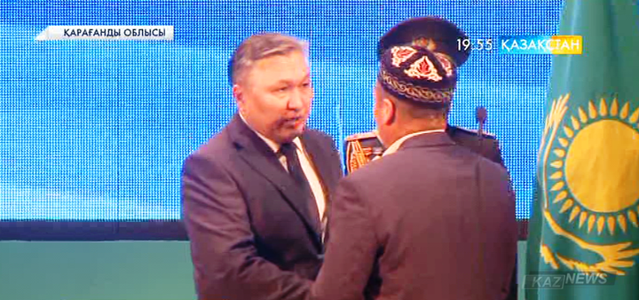 Қарағандылық Оразмұхаммед Құмар «Ерлігі үшін» медалімен марапатталды
