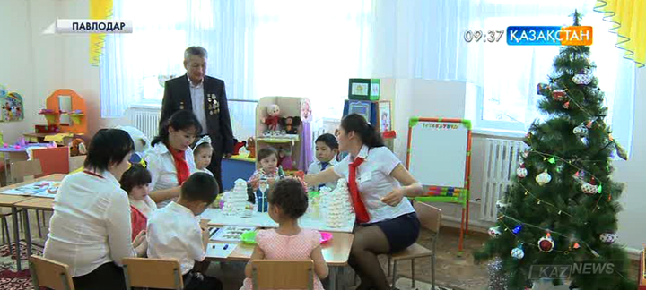 Павлодарға қарасты Мойылды ауылында екі қабатты балабақша пайдалануға берілді