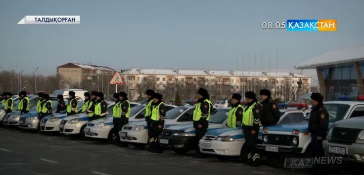 Талдықорғанда Жаңа жыл қарсаңында қауіпсіздік шаралары күшейтілді