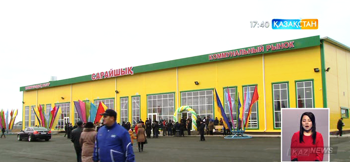 Атырауда  отандық өнімдерді ғана сататын коммуналдық базар ашылды