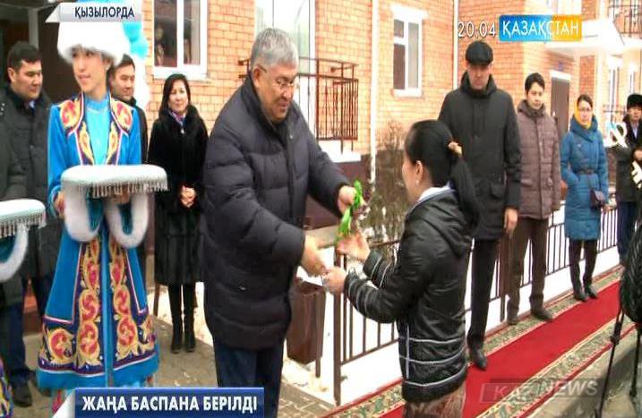 Жаңа жылда Қызылордада 60 пәтерлі тұрғын үй пайдалануға берілді