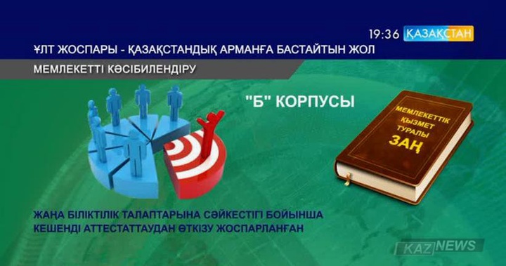 Ұлт жоспары. Мемлекетті кәсібилендіру