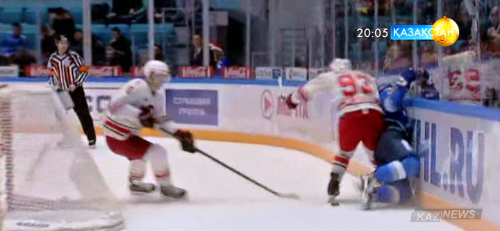 «Барыс» хоккей клубының шабуылшысы Талғат Жайлауов жарақат алып, кемі 2 ай айдынға шықпайды