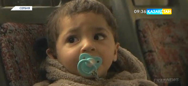 Балқан түбегінде мигранттар суықтан жапа шегіп жүр