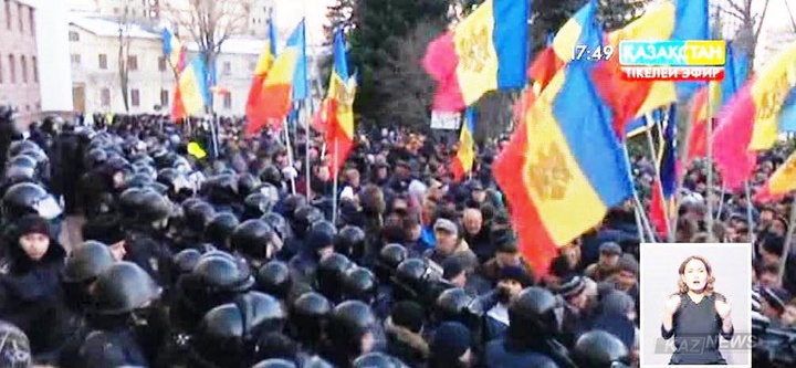 Молдова парламенті маңындағы тәртіпсіздікке байланысты қылмыстық іс қозғалды