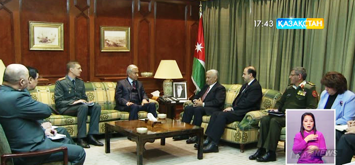 Қазақстан мен Иордания әскерилері кездесті