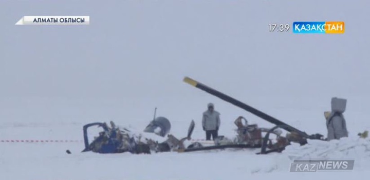 Алматы облысында тікұшақ апатқа ұшырап, борттағы 5 адам мерт болды