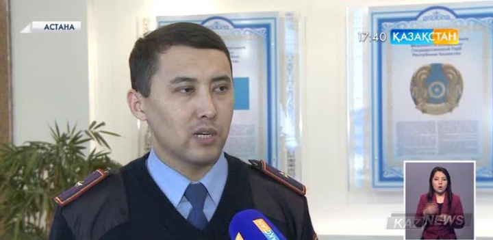 Полицейлер Астанадағы Инновациялық технологиялар колледжінде көшпелі сот отырысын өткізді
