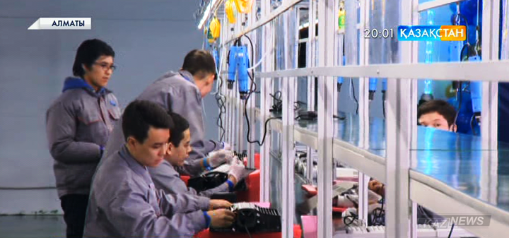 Алматыда Индустрияландыру картасы бойынша диодты шамдарын шығаратын жаңа қуатты зауыт іске қосылды