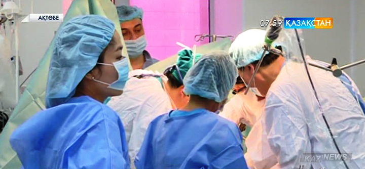 Ақтөбеде алғаш рет бауыр алмастыру операциясы сәтті жасалды