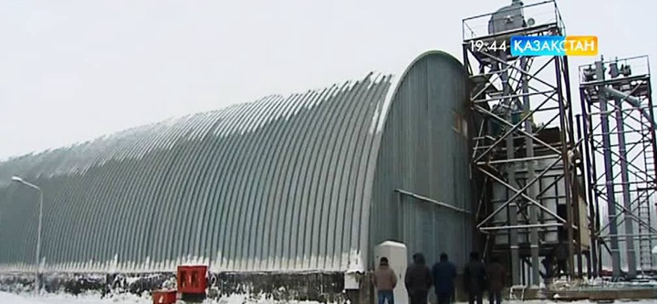 Алматы облысындағы Үшаралда майбұршақ сақтайтын қойма ашылды