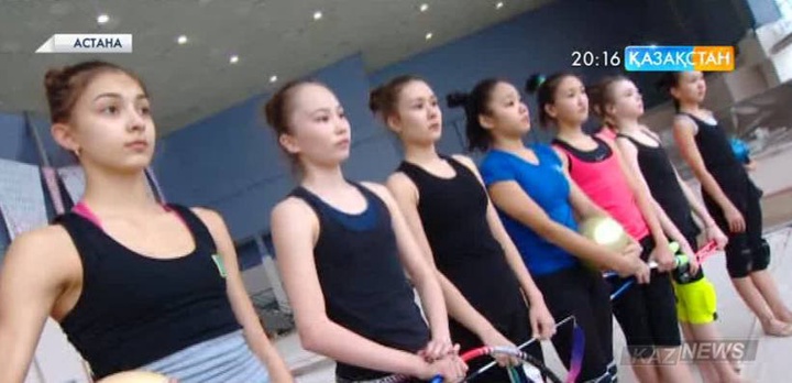 Астанада көркем гимнастикадан Ұлттық құрама мүшелері жаңа жылдағы алғашқы оқу жаттығу жиындарын аяқтады