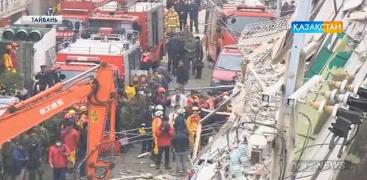 Тайвань аралының оңтүстігінде болған зілзаладан 12 адам қаза тапты