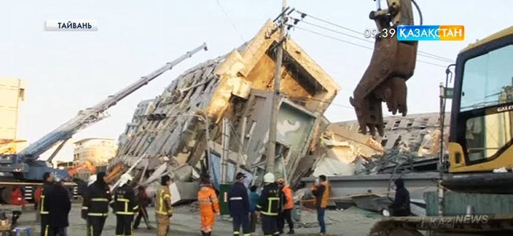 Тайвань аралында болған жер сілкінісі құрбандарының саны 35-ке жетті