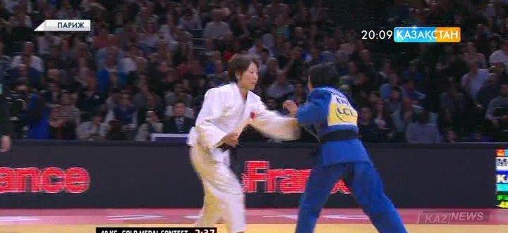 Парижде дзюдодан өтіп жатқан «Grand-Slam» сериясында қазақстандық Галбадрах Отгонцэгцэг үздік атанды