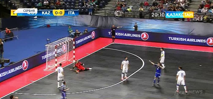 Футзалдан Қазақстан ұлттық құрамасы Еуропа чемпионатының жартылай финалында Испания командасымен кездеседі