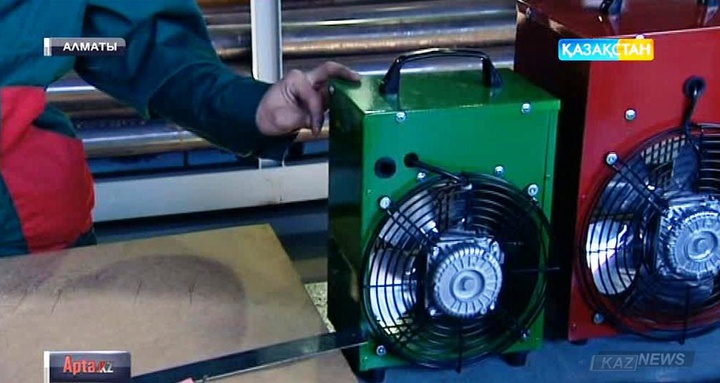 «Келет» кәсіпорны шығаратын электрокалориферлер  сұранысқа ие