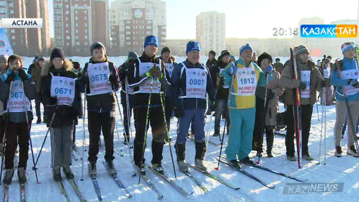 Астанада «Қыс өрнегі» дәстүрлі шаңғы фестивалі өз мәресіне жетті