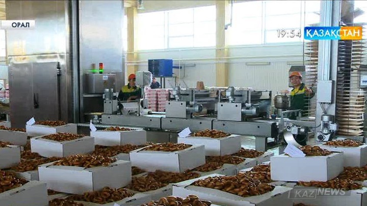 Орал өңірінде онға тарта кәсіпорын кондитер өнімдерін шығарумен айналысады