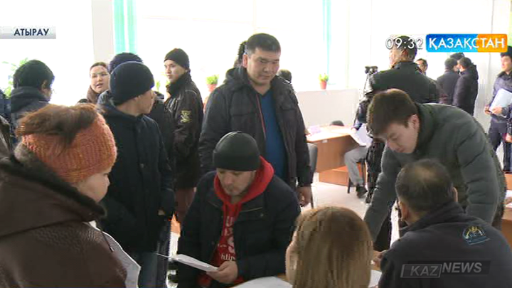 Атырауда бос жұмыс орындарының жәрмеңкесі өтті